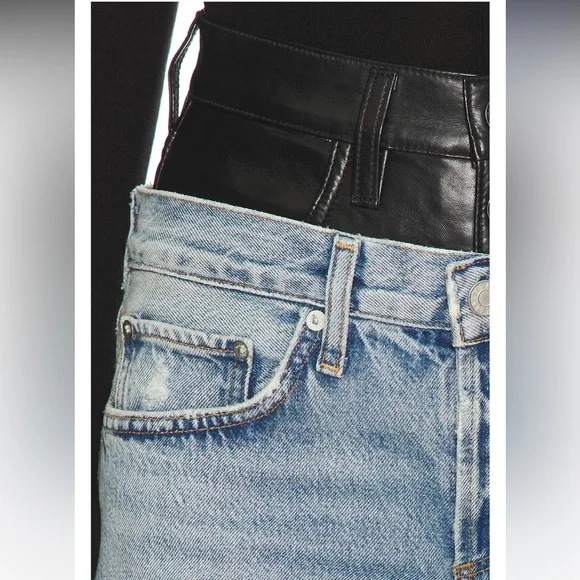 Agolde Elson High Rise Loose Jeans in Detox & Outbreak New with Tags! - Picture 2 of 11